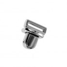 Tuckzár pánthoz 20 x 22 mm/15mm bújtatóval , zamak , nikkel