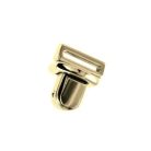 Tuckzár pánthoz 20 x 22 mm/15mm bújtatóval , zamak , arany