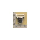 Tuckzár pánthoz 20 x 22 mm/15mm bújtatóval , zamak , arany