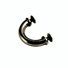 Fogótartó híd 18 MM íves , selyem antik