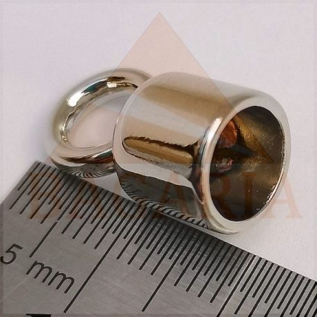 Zsinor vég , bojt ,  20 mm magas x 8 mm , nikkel