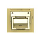 Fogótartó 43/26 × 30/20 pántartóval , nikkel