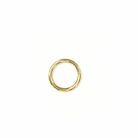 12 MM x 2 mm karika , zamak , nikkel és arany szinekben
