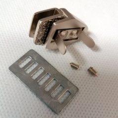 Tuck zár selyemnikkel,   18 mm x 29  mm