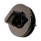 Elforditós zár 30 x 24 mm , fekete nikkel