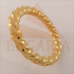Karika , öntött csavart mintás , 30 mm