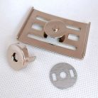 Mágneszár  ,  nikkel ,   53  mm  x 53  mm