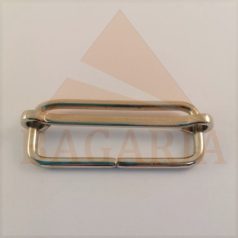 Csúszócsat 40 MM x 14 x 2,8  vasalapú  , nikkel  