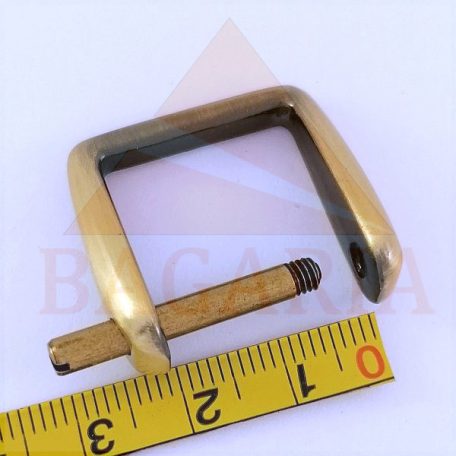 Bontható fogótartó,sárga antik szinü , 20 mm