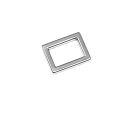 Fogótartó nikkel színű 10 mm x 7 x 2,1 