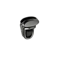 Tuckzár 22 x 32 mm , fekete nikkel