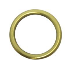 Karika öntvény sárga antik , 35 x 6 mm