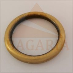 30 MM x 6 mm  karika  , sárga antik 