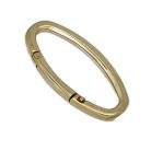 Bontható rugós óvális karabiner 56 MM x 20 mm x 6 mm , arany
