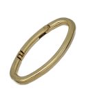 Bontható rugós óvális karabiner 56 MM x 20 mm x 6 mm , arany