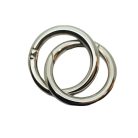 Bontható rugós kör karabiner 30 MM x 6 mm, nikkel