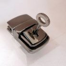 Kulcsos tuczár ,Fekete nikkel, 42 x 28mm