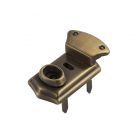 Kulcsos lépcsős zár ,sárga antik,     42 mm x 65mm
