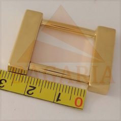 Fogótartó , bontható  , arany , sarkas,   20 mm