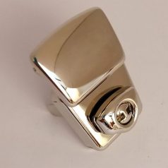 Kulcsos zár 25 x 35 mm , nikkel