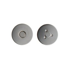 Szegecselhető lapos mágneszár 18 MM , nikkel