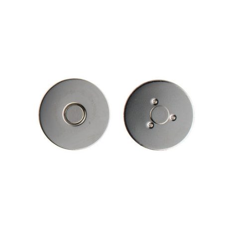Szegecselhető lapos mágneszár 18 MM , nikkel