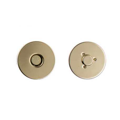 Szegecselhető lapos mágneszár 18 MM , arany