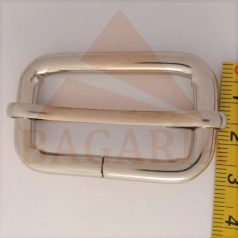 Csúszócsat 40 MM x 6 vasalapú , nikkel