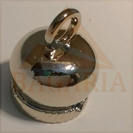 Zsinor vég harang 12 mm x 24 mm , zamak , ni
