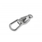 Dupla fogótartó 20 mm x 12 x 95 , zamak , nikkel