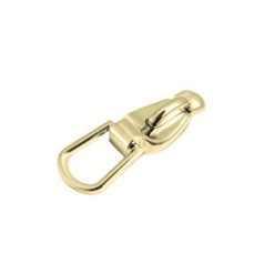 Dupla fogótartó 20 mm x 12 x 95 , zamak , arany
