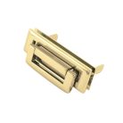Táskazár 63 x 30 mm , zamak , arany