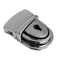 Kulcsos tuck zár ,nikkel      40 mm x 28mm