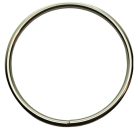 Táska vas karika 10 CM X 6  belső átmérővel nikkel színben 6mm anyagvastagsággal.