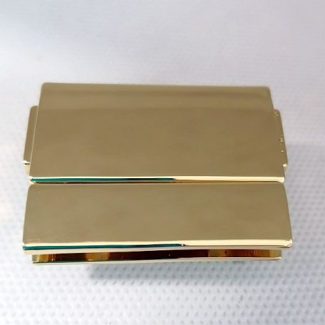 Táskazár zár 38 x 30 mm , arany