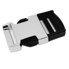 Heveder csat Fém+műanyag 30 mm, nikkel