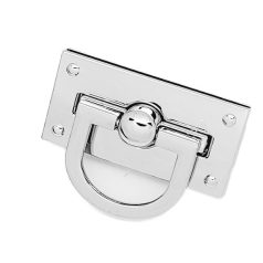 Lehajtós táskazár 60 mm , nikkel