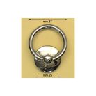 Fogótartó nagy karikás 25mm , zamak , nikkel