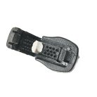 Müanyag zsinórvég záró 15 x 20 mm x 5,5 mm befogadó belső méret , fekete színben