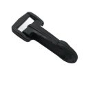 Műanyag 20 MM karabíner fix , levehető delfinkapcsos