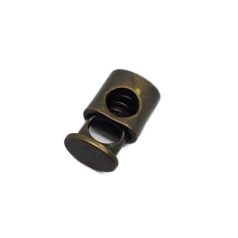 Zsinór összehúzó, rugós, 6 MM, antik