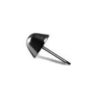 Fenékszeg kúpos 12 MM x 7 , fekete nikkel