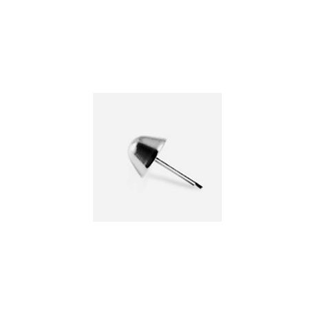 Fenékszeg kúpos 12 MM x 7 , fekete nikkel