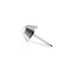 Fenékszeg kúpos 12 MM  x 7 , fényes nikkel