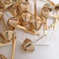 Fenékszeg kúpos 12 MM x 7 , fényes arany