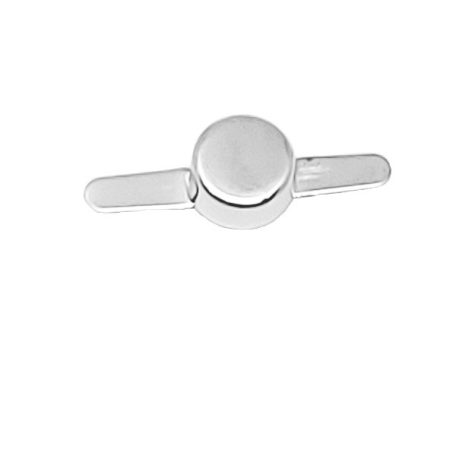 Fenékszeg lapos 10 mm x 5 mm magas, öntvény , nikkel