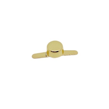 Fenékszeg lapos 10 MM x 5 mm magas ,öntvény , arany