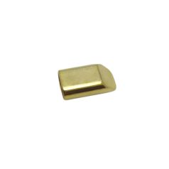 Zipzár végelzáró 8 mm arany