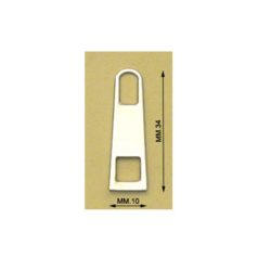 Cipzár  húzó , nikkel    