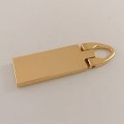 Cipzár  húzó  , két részes  arany